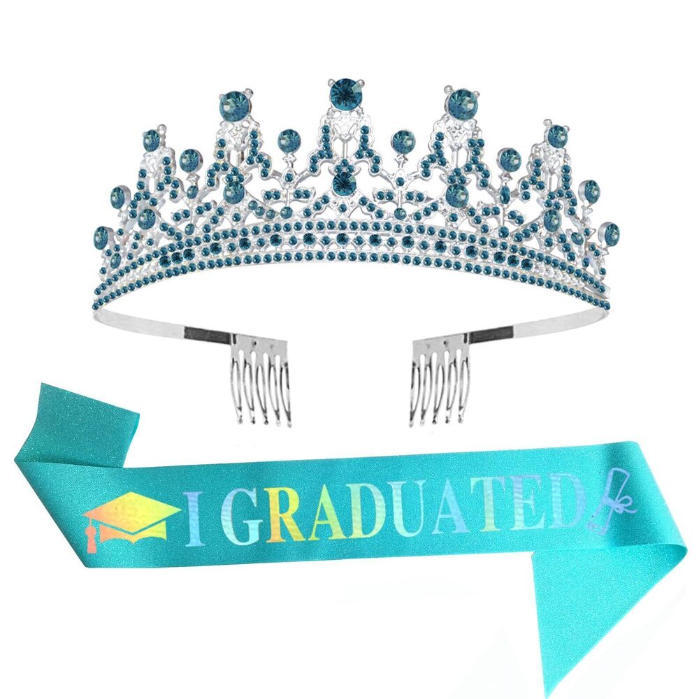4189 Graduation Sash and Crown Kit Graduation Party Supplies for Girl